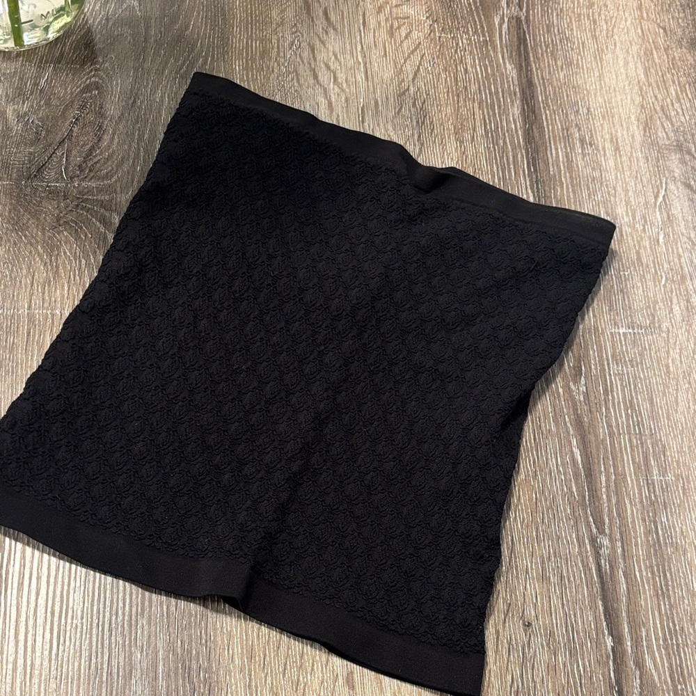 Free People Black Lace Top